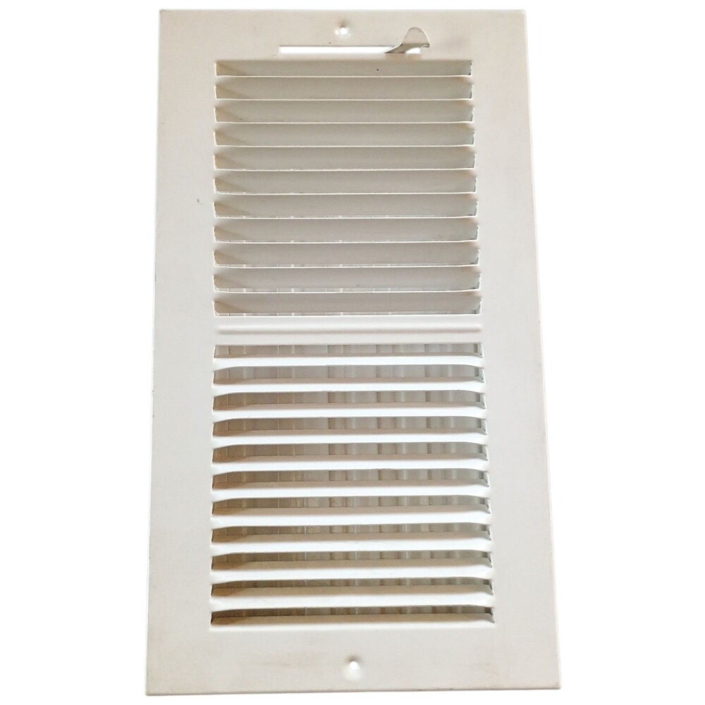 Ceiling Wall Register TruAire Smooth Glide 2 Way Air Deflection White 12x6 H102M